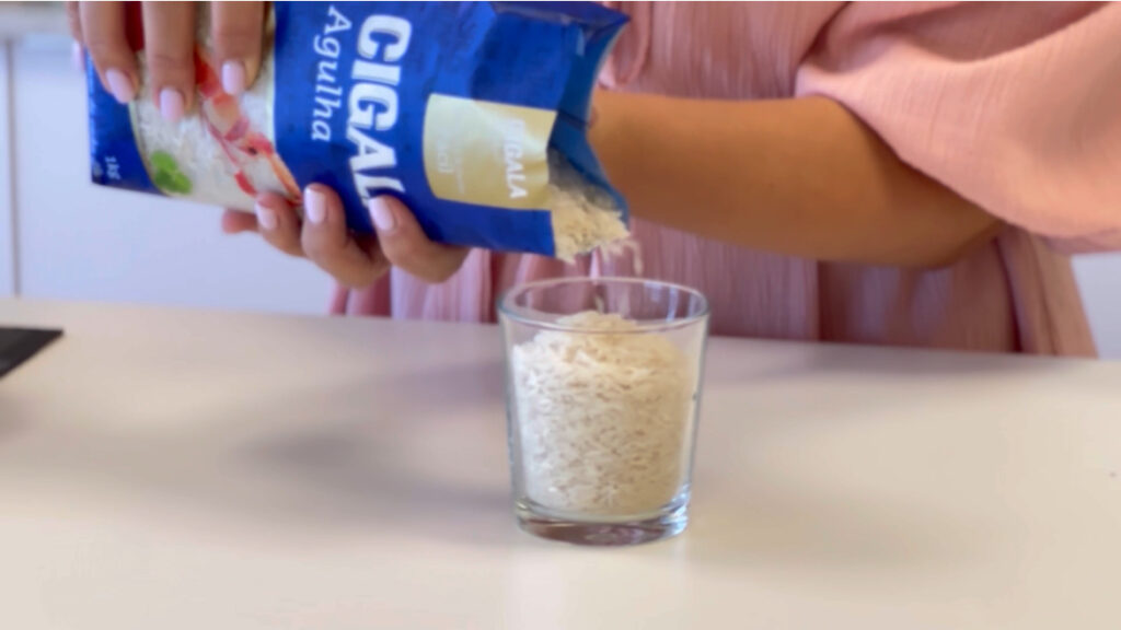 Preparação inicial dos ingredientes