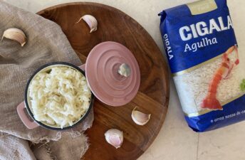 imagen receta Receita de arroz de alho: sabor e tradição em cada colherada