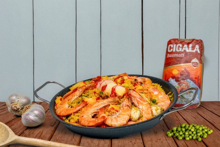 Foto de Receita de paella de marisco