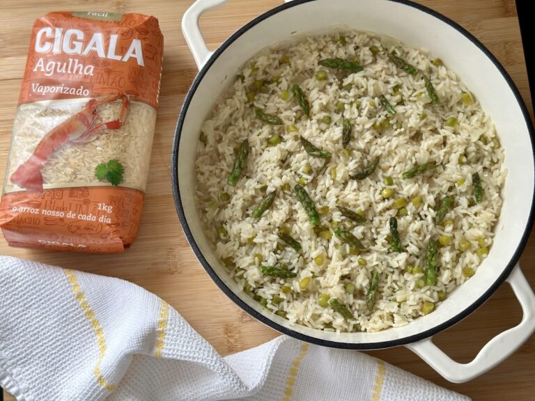 Foto de Receita de arroz de espargos: Um prato elegante e saboroso