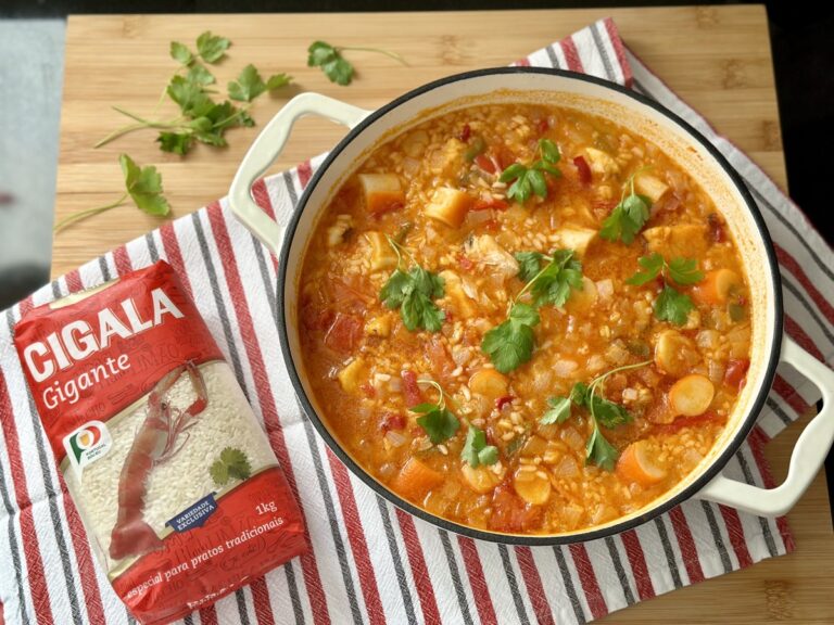 Foto de Arroz de peixe com gambas