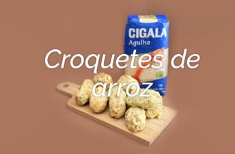 imagen receta Receita de croquetes de arroz