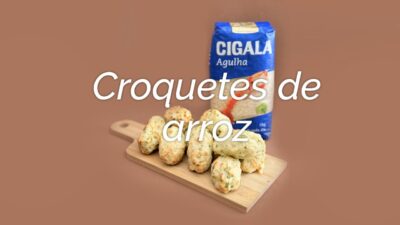 Croquetes de Arroz Crocantes e Saborosos